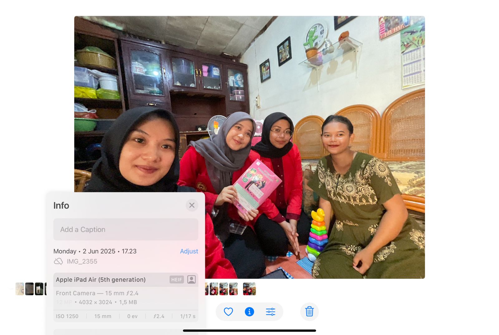 Kunjungan Keempat bersama Ibu Fitriani dan Adik Zahya di Tahun 2025